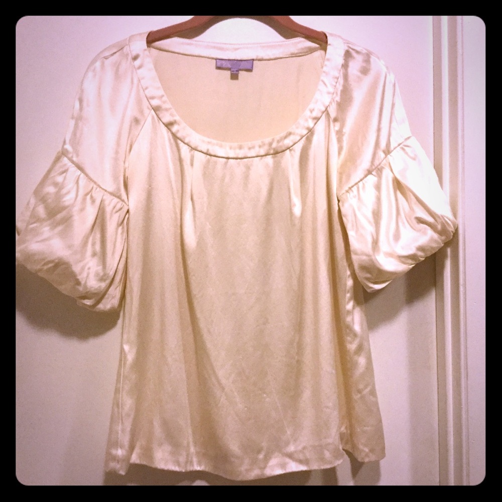Lacey Parker Silk Top Sz M